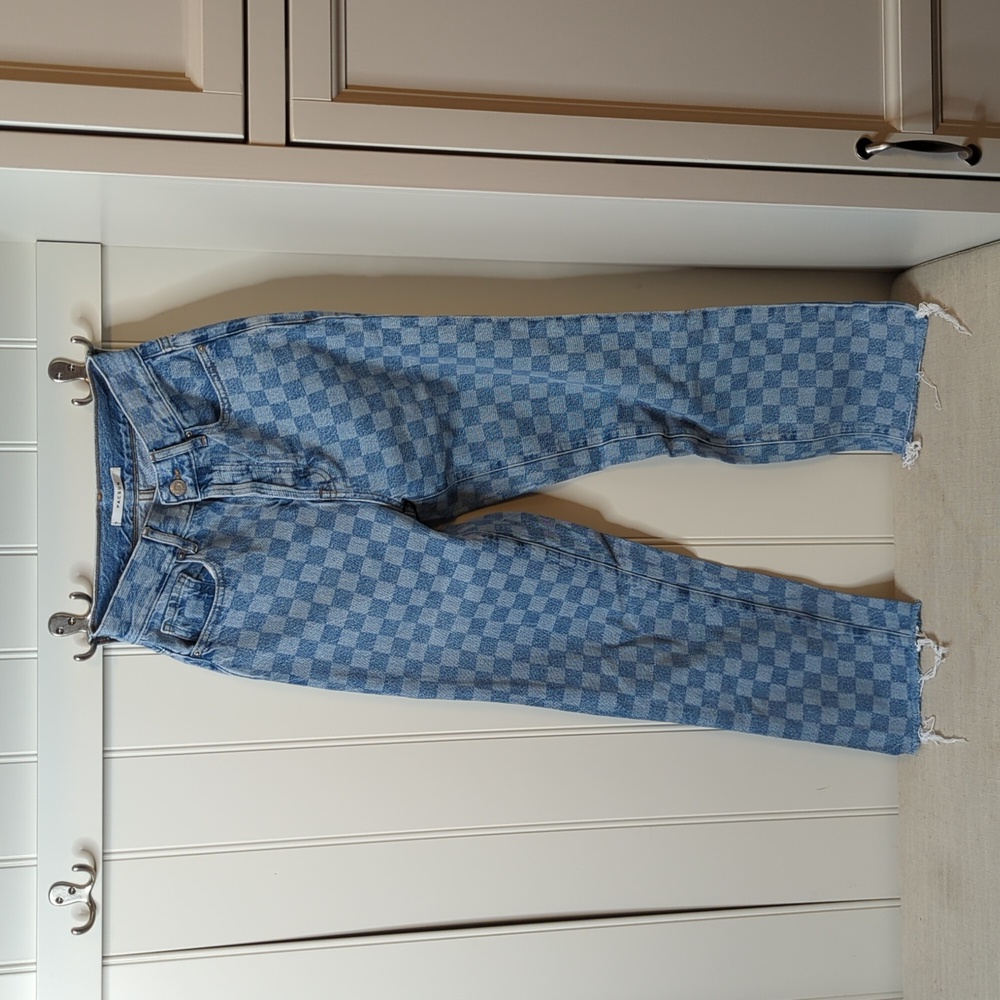 PacSun checkered jeans, size 24